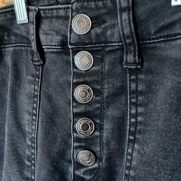 Tricot High Waist Crop Flare Jeans - Picture 8 of 9